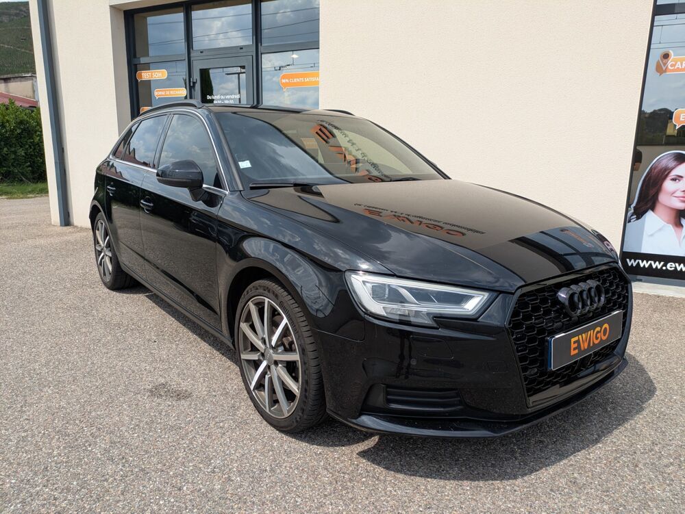 A3 SPORTBACK 2.0 TFSI 190ch DESIGN LUXE S-TRONIC - Toit ouvrant 2017 occasion 69420 Ampuis