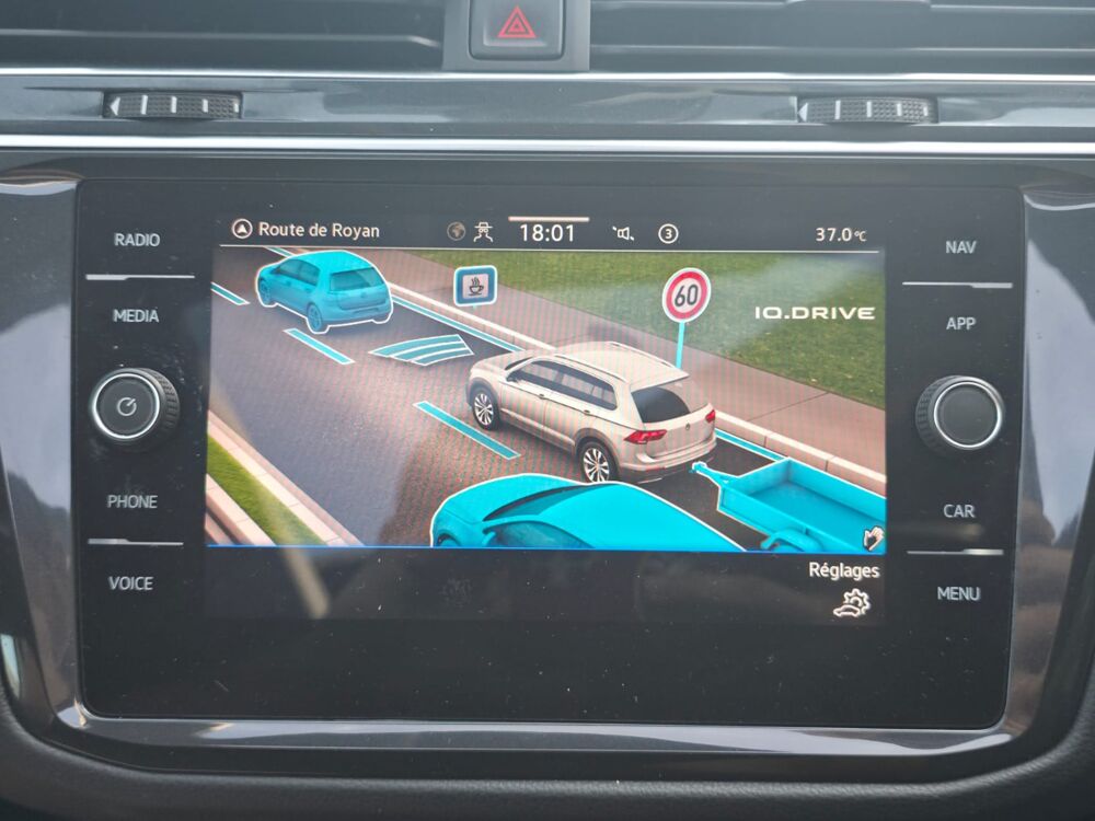 Tiguan 2.0 TDI 150ch ELEGANCE DSG BVA S&S / CAMERA DE RECUL / CARPL 2021 occasion 17100 Saintes