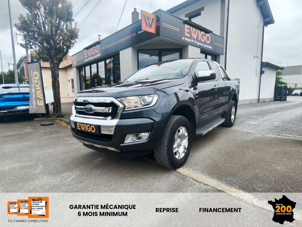 Ranger SUPER CABINE 3.2 TDCI 200 CH LIMITED 4X4 / CARPLAY / ATTELAG 2018 occasion 40000 Mont-de-Marsan
