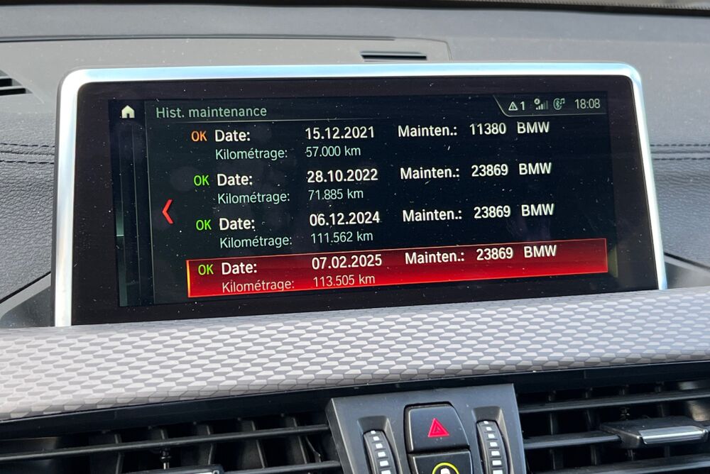X2 18D 150ch M-SPORT SDRIVE BVA8 - SUIVI COMPLET BMW 2018 occasion 57600 Forbach