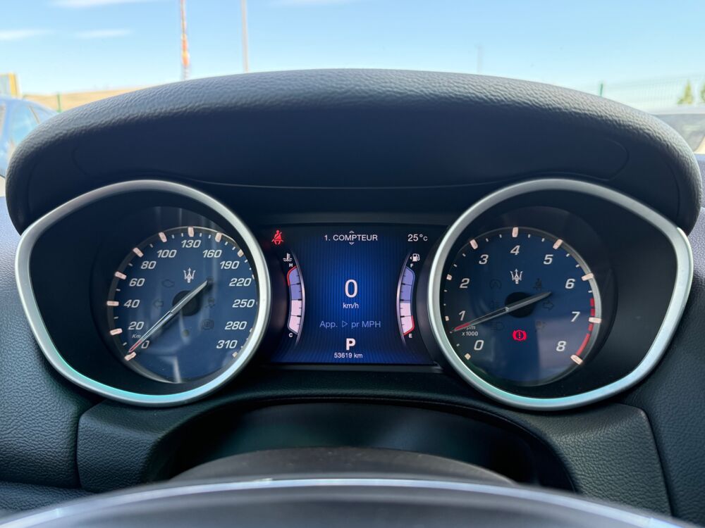 Ghibli 3.0 330Ch BVA START-STOP - SI&Egrave;GE CHAUFFANTS - CAM&Eacute;RA DE RECU 2015 occasion 27000 &Eacute;vreux