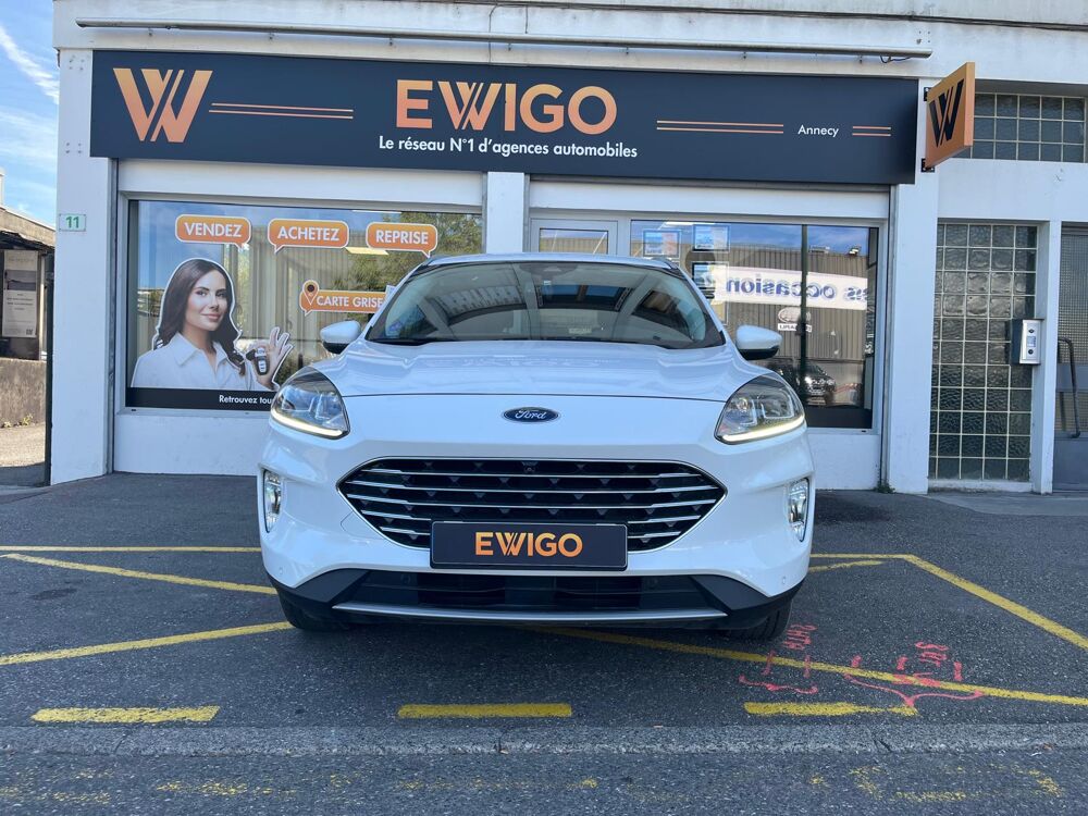 Kuga 2.5 DURATEC FLEXIFUEL 190Ch HYBRID TITANIUM 4X2 POWERSHIFT / 2022 occasion 74600 Seynod