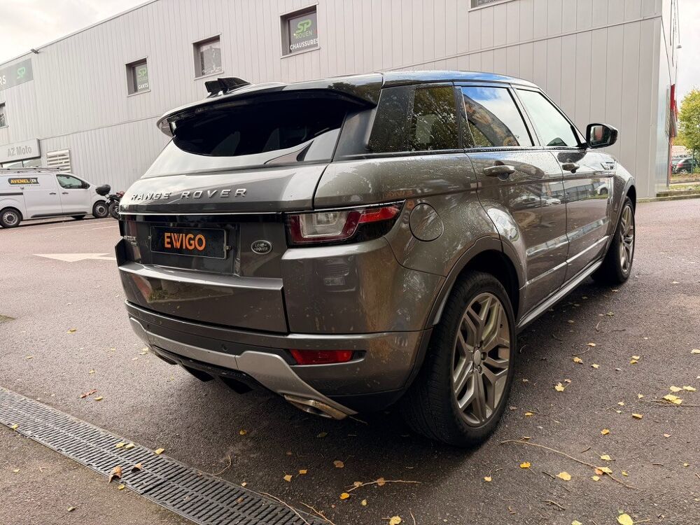 Range Rover Evoque 2.0 TD4 180Ch HSE DYNAMIC 4x4 BVA - SIEGES CHAUFFANTS/MASSAN 2016 occasion 76150 Saint-Jean-du-Cardonnay