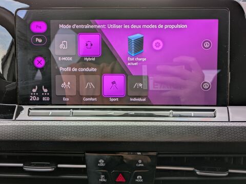 Golf VIII GTE 1.4 eHybrid 245ch - DSG 6 2021 occasion 25300 Pontarlier