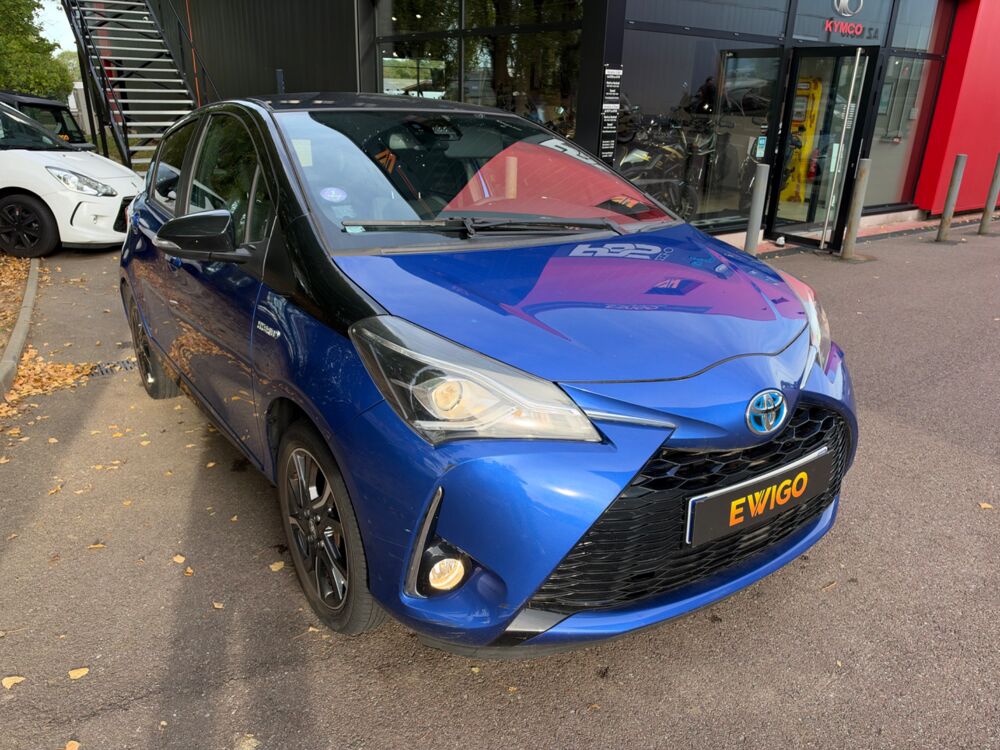 Yaris 1.5 VVTI 100Ch 75 HYBRID FULL-HYBRID 20EME ANNIVERSAIRE BVA 2018 occasion 76150 Saint-Jean-du-Cardonnay