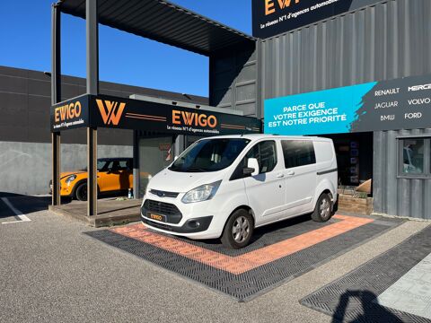 Ford Transit Custom FOURGON 270 2.0 TDCI 170 L1H1 COURT PC-TN LIMITED 2016 occasion Fr&eacute;jus 83600