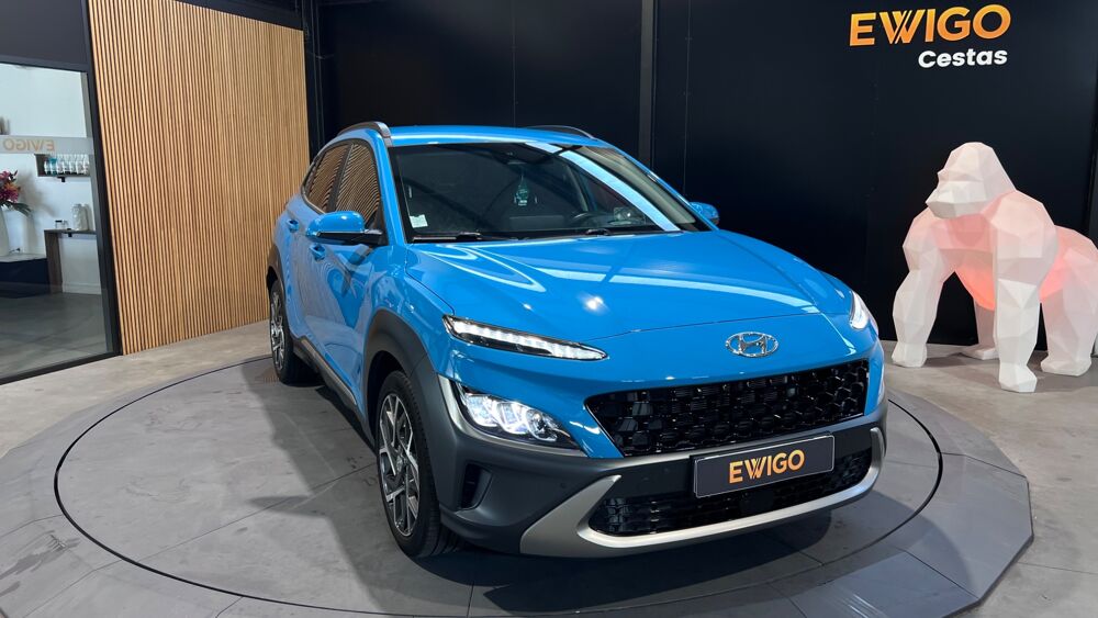 Kona EXECUTIVE 1.6 GDI 141H HYBRID BVA - AFFICHAGE TETE HAUTE - S 2022 occasion 33610 Cestas
