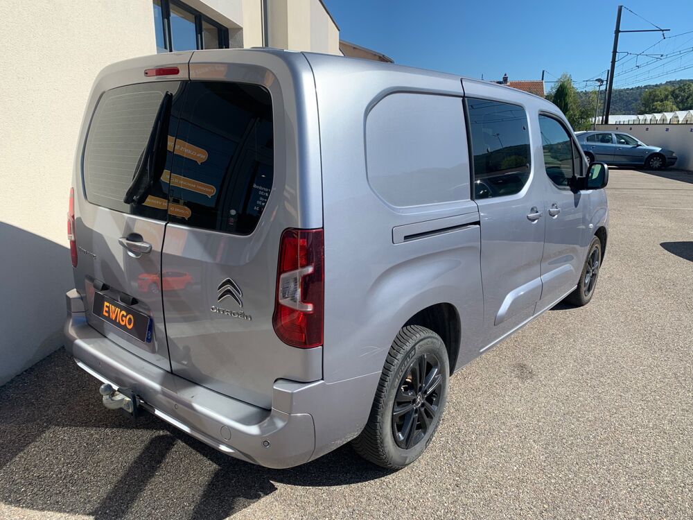 Berlingo VAN CABINE APPROFONDIE R&eacute;tractable 1.5 BLUEHDI 130ch/ Prix 2024 occasion 69420 Ampuis