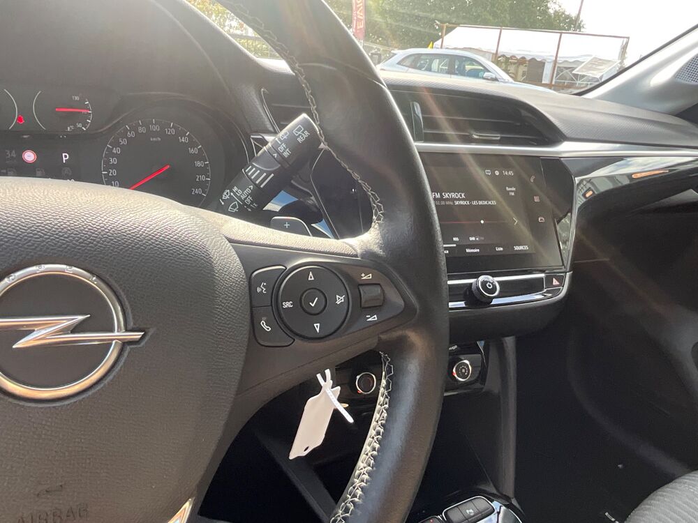 Corsa 1.2 T 100 Ch ELEGANCE BUSINESS BVA / DETECTEUR D'ANGLE MORT 2022 occasion 17000 La Rochelle