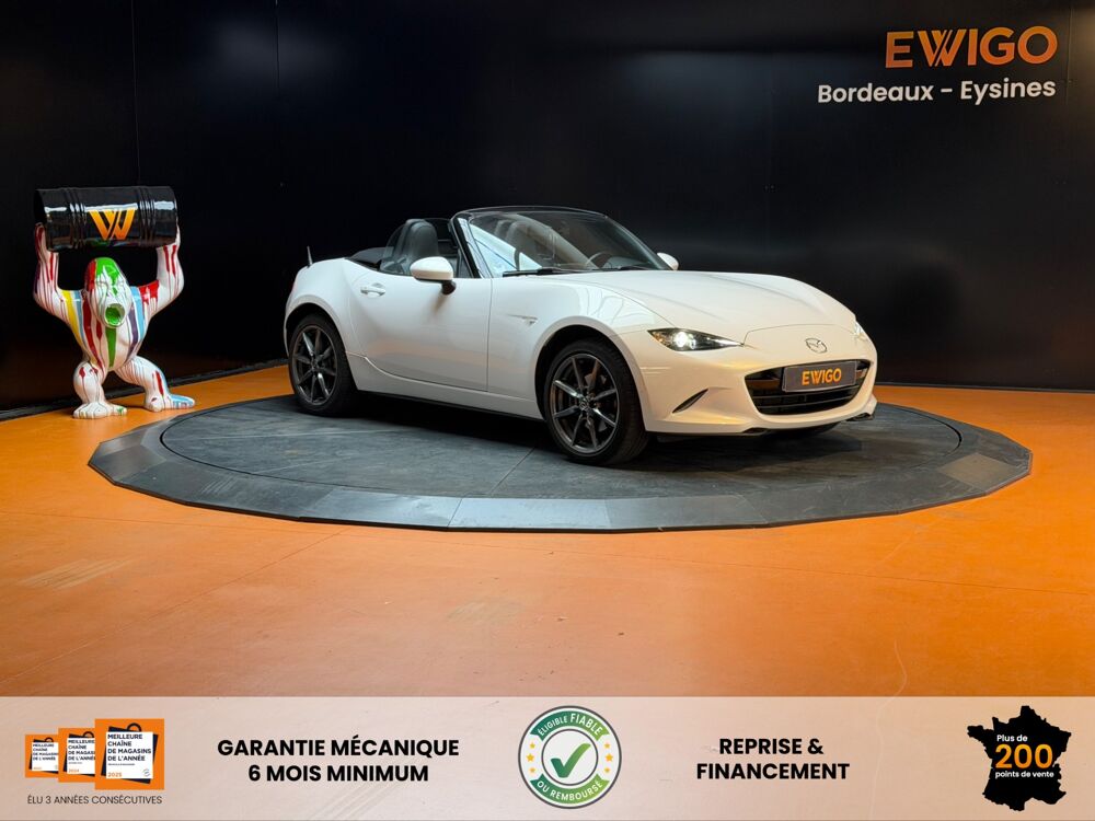MX-5 ROADSTER 2.0 160CH S&Eacute;LECTION- SKYACTIV-G - BOSE - &Eacute;CHAPPEMEN 2016 occasion 33320 Eysines