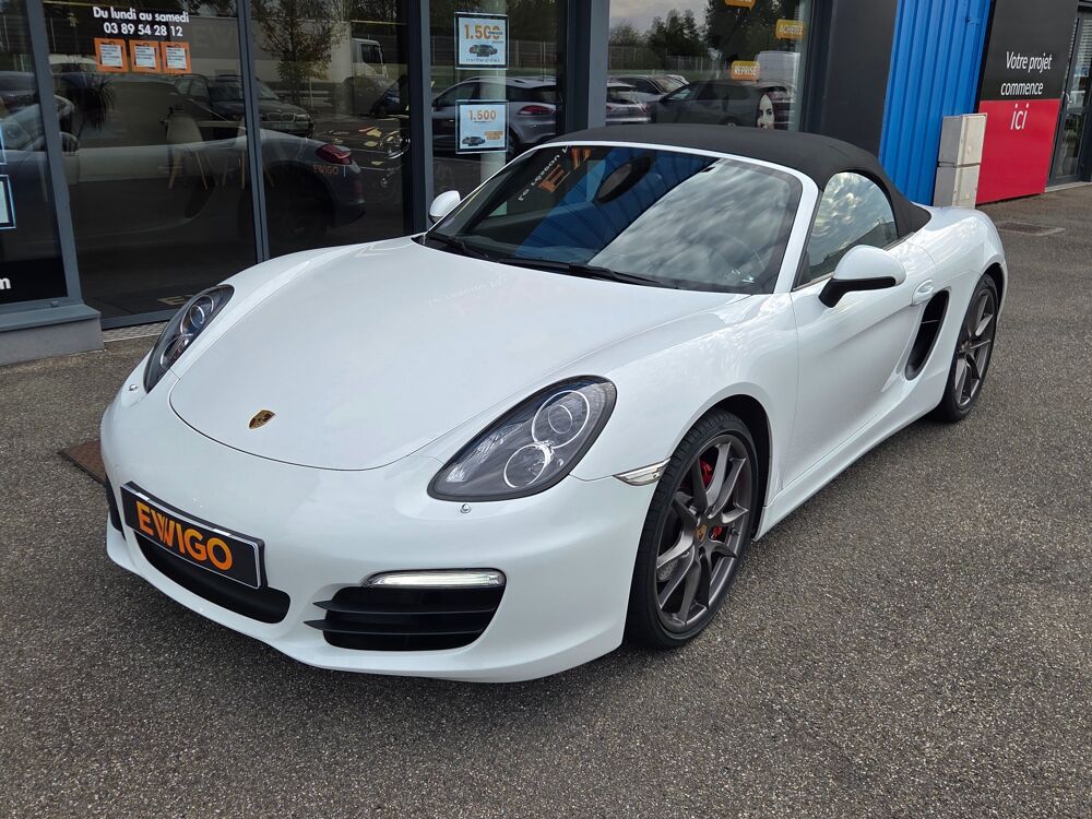 Boxster S 981 3.4 315 cv PDK BVA - PSE - PACK CHRONO - SIEGES CHAUFF 2013 occasion 68170 Rixheim