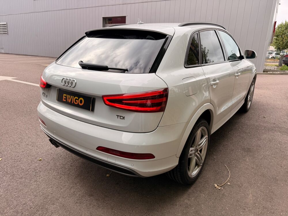 Q3 2.0 TDI 140Ch S-LINE - RADAR DE RECUL - GPS - BLUETOOTH - RE 2014 occasion 76150 Saint-Jean-du-Cardonnay