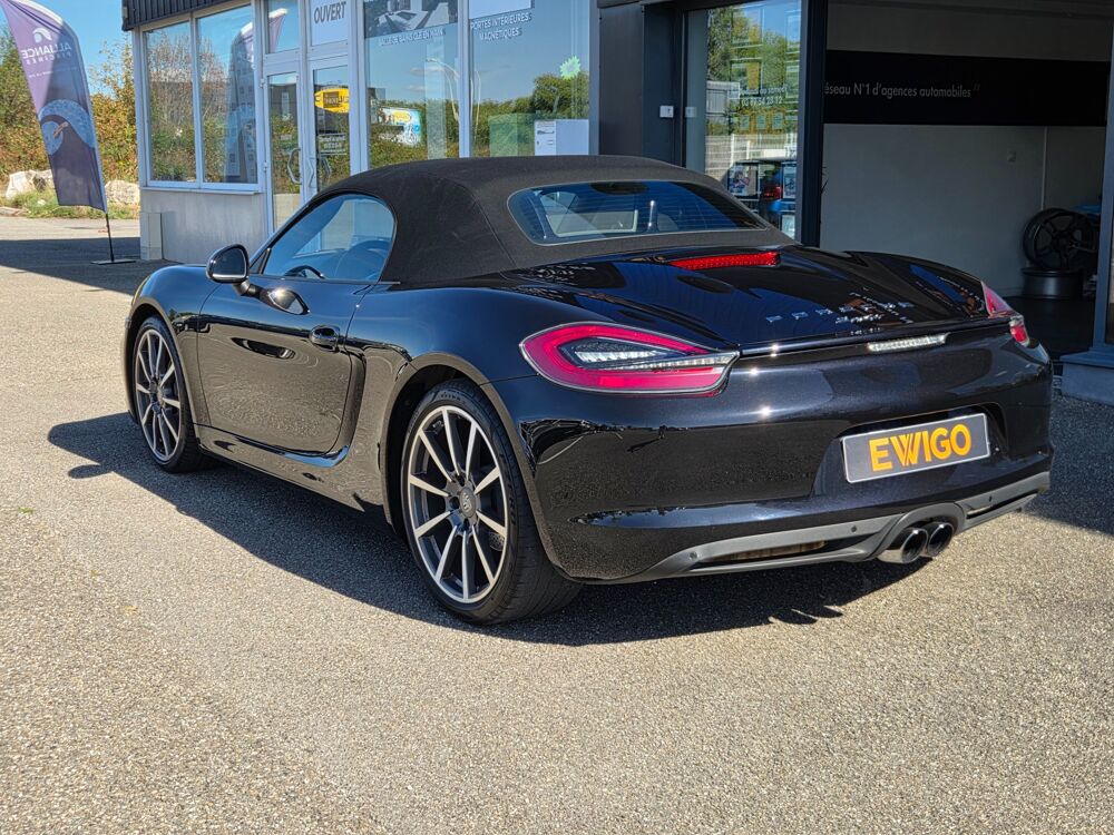 Boxster 2.7 265 BLACK EDITION PDK PSE ENTRETIEN PORSCHE 2015 occasion 68170 Rixheim