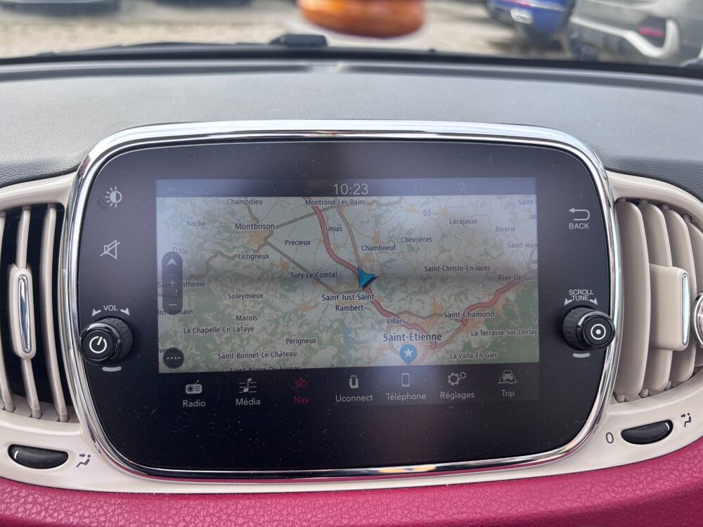 500 CABRIOLET 1.2 70 60EME N104/560 / CARPLAY / RADAR AR 2018 occasion 42160 Andr&eacute;zieux-Bouth&eacute;on