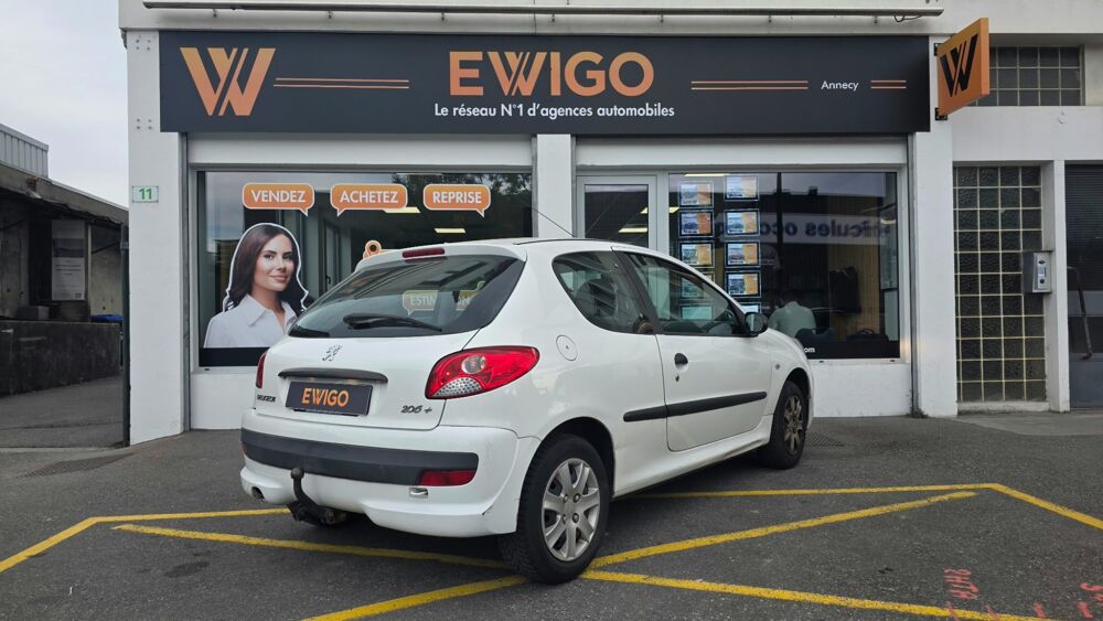 206 1.1 60 URBAN/CT OK/1ERE MAIN/ENTRETIEN A JOUR/COURROIE OK/AT 2010 occasion 74600 Seynod