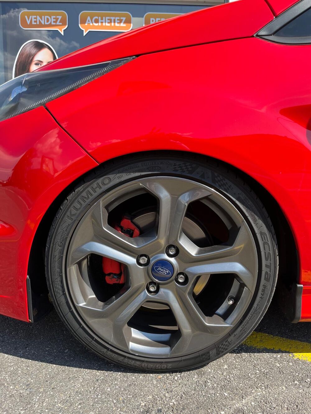 Fiesta 1.6 ECOBOOST 182Ch ST / KEYFREE / SONY / ROUGE RACING / SI&Egrave;G 2014 occasion 74600 Seynod