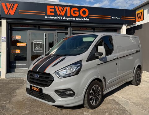 Ford Transit Custom II (2) FOURGON 2.0 ECOBLUE 170CH ST-LINE L1H1 280 + CAMERA 2023 occasion Saint-Pierre 97410