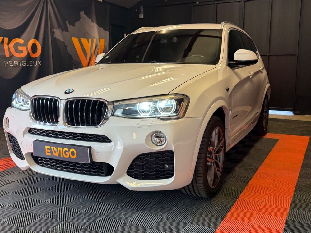 X3 2.0 D 190 Ch PACK M SPORT XDRIVE SIEGES CHAUFFANT / SIEGES E 2016 occasion 24750 Tr&eacute;lissac