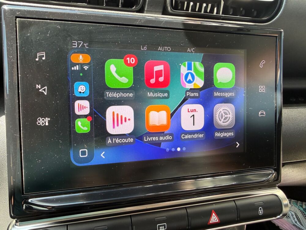 C3 Aircross 1.2L 110ch SHINE / COURROIE OK / APPLE CARPLAY / RADAR AR 2019 occasion 38420 Le Versoud