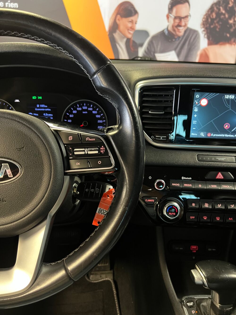 Sportage 1.6 CRDI 135 DESIGN 4X2 DCT BVA ISG // APPLE CARPLAY // CAME 2019 occasion 44300 Nantes