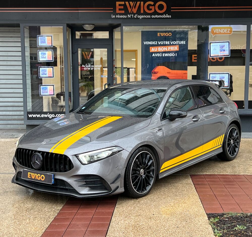 Classe A 200 1.3 163ch AMG LINE 7G-DCT - KIT AERO A45 AMG/SUIVI MERCE 2019 occasion 57600 Forbach