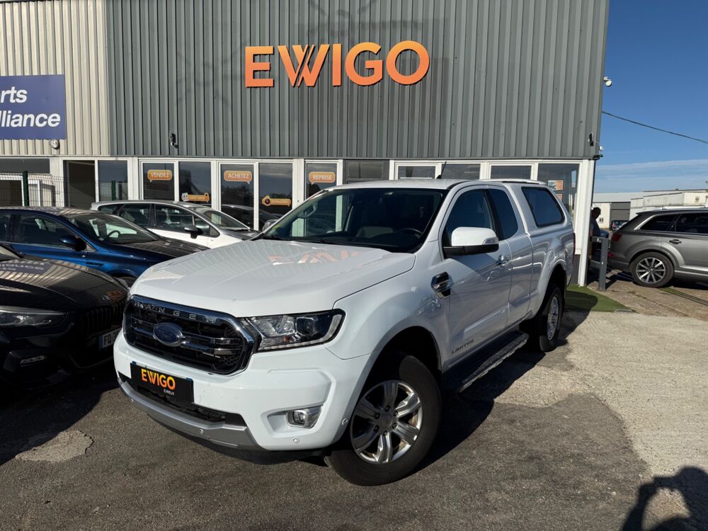 Ranger SUPER CABINE 2.0 ECOBLUE 170 LIMITED 4X4 BVA START-STOP 2021 occasion 27000 &Eacute;vreux