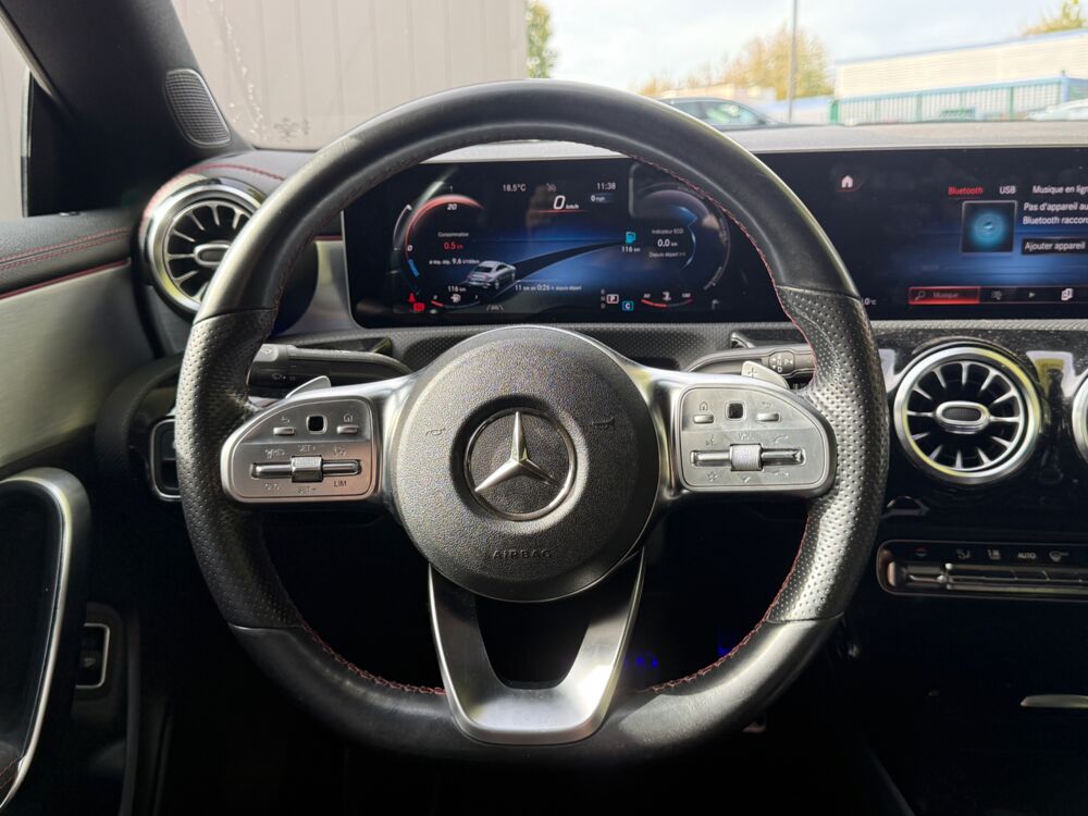 Classe CLA COUPE 2.0 200 D 150CH AMG LINE 8G-DCT BVA CROCHET D ATTELAGE 2020 occasion 76150 Saint-Jean-du-Cardonnay
