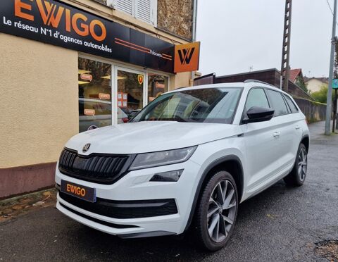Skoda Kodiaq 1.5 TSI 150CH SPORTLINE DSG BVA - 7 PL - TOIT OUVRANT - SIEG 2019 occasion Palaiseau 91120