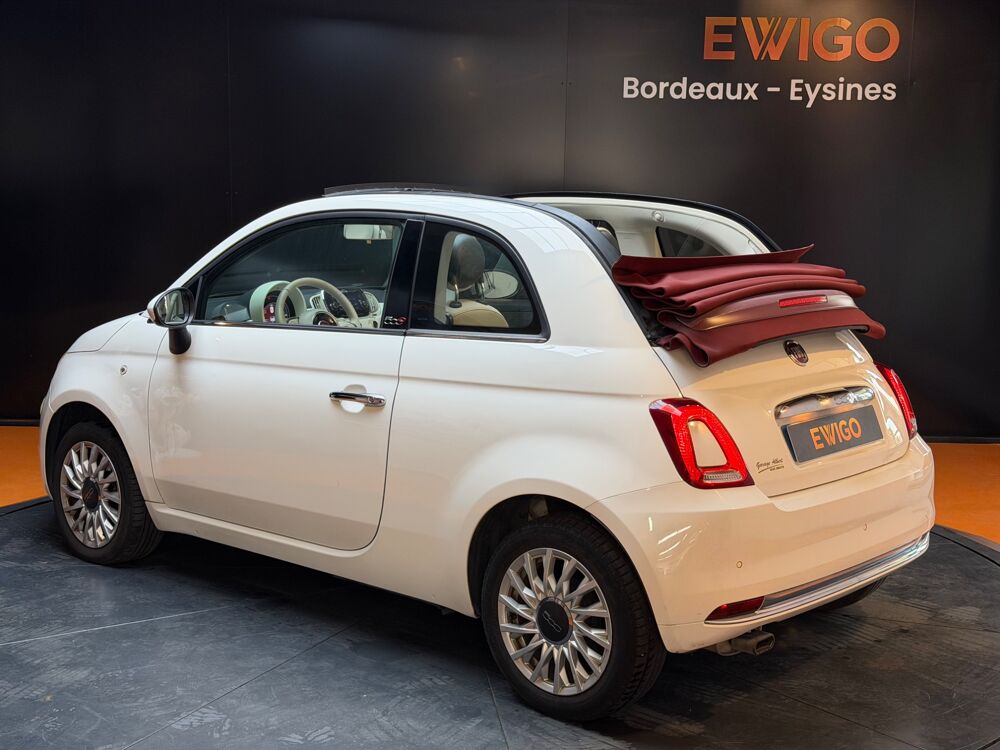 500 CABRIOLET 1.2 FINITION LOUNGE - RADAR DE RECUL - CLIMATISATI 2017 occasion 33320 Eysines