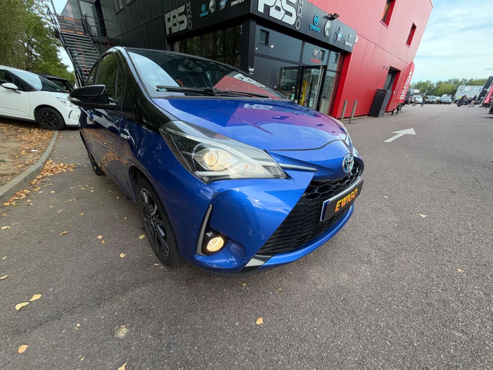 Yaris 1.5 VVTI 100Ch 75 HYBRID FULL-HYBRID 20EME ANNIVERSAIRE BVA 2018 occasion 76150 Saint-Jean-du-Cardonnay