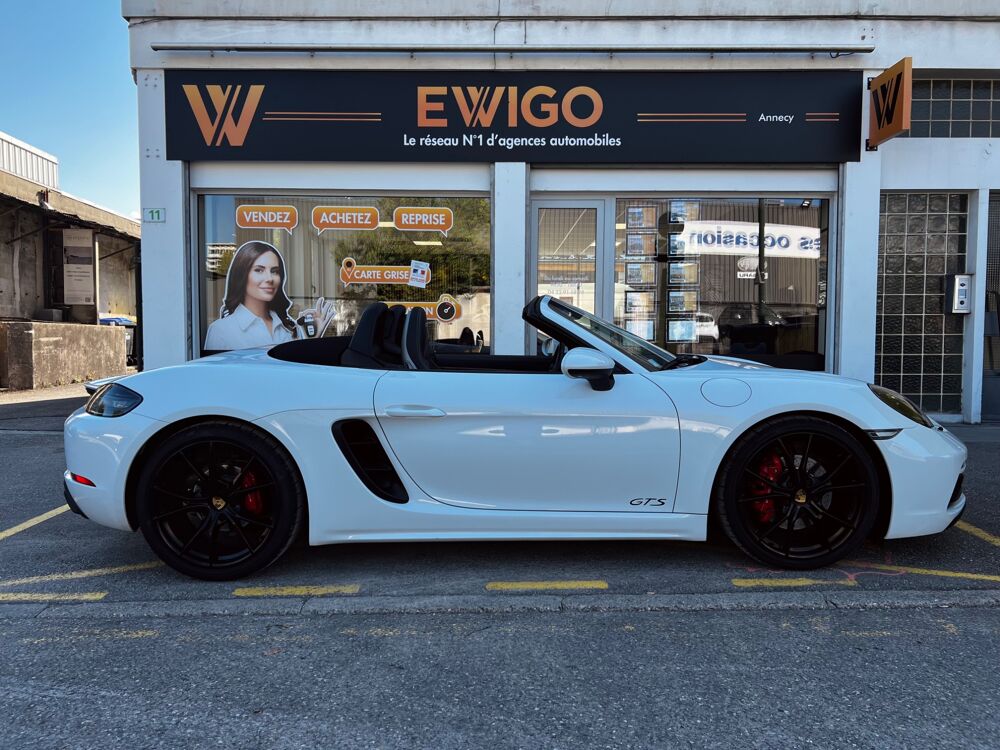 Boxster 2.5 365 GTS PDK BVA / 18 POSITIONS / PDLS / BOSE / ALCANTARA 2018 occasion 74600 Seynod