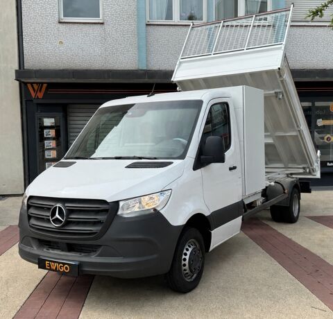 Mercedes Sprinter V6 519 190CH 3.5T VS30 BENNE CAB 43 - PRIX HT TVA RECUPERABL 2020 occasion Forbach 57600