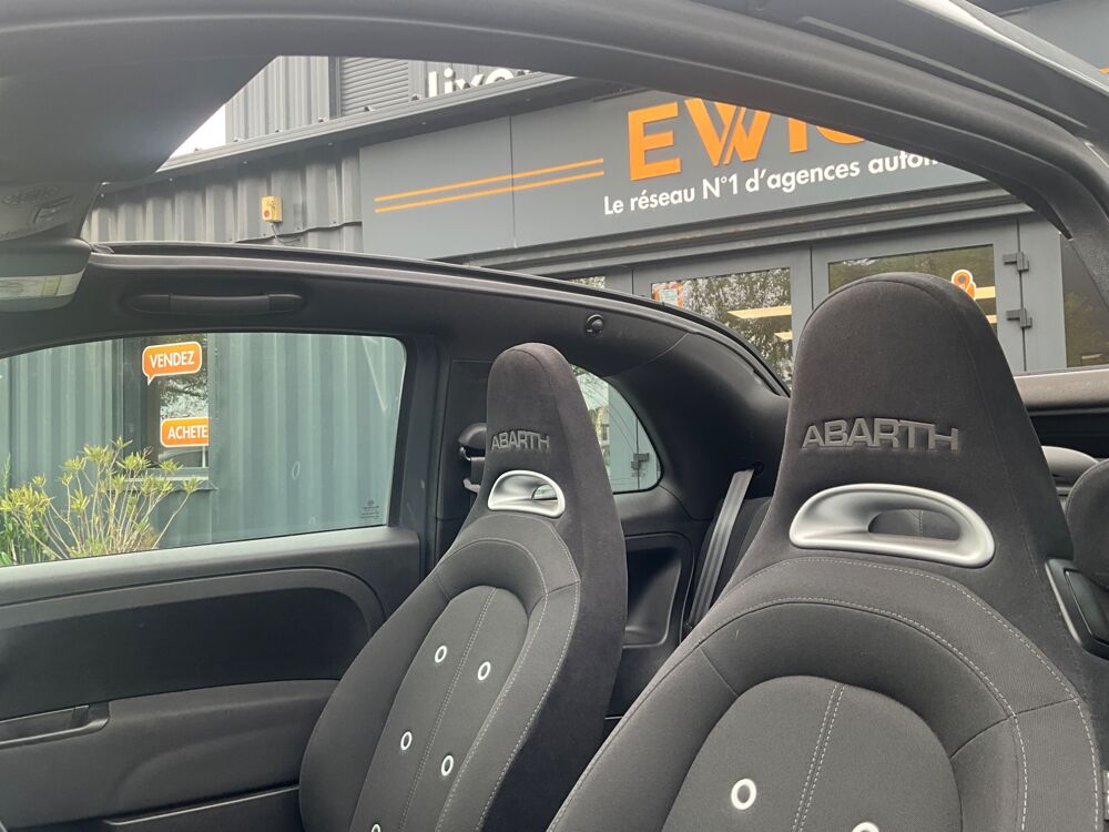 500 CABRIOLET 595 1.4 T 145 TURISMO / NAVIGATION / BLUETOOTH 2019 occasion 17000 La Rochelle