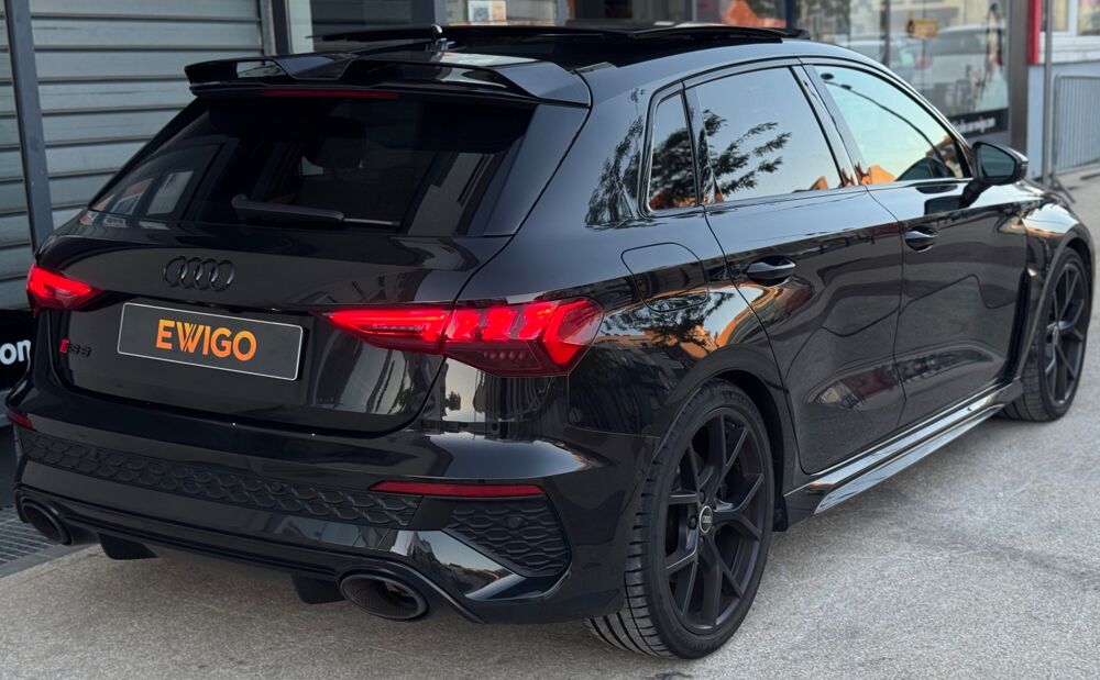 RS3 SPORTBACK 8Y 2.5 TFSI 400CH QUATTRO S-TRONIC - IMMAT FR - SU 2022 occasion 57600 Forbach