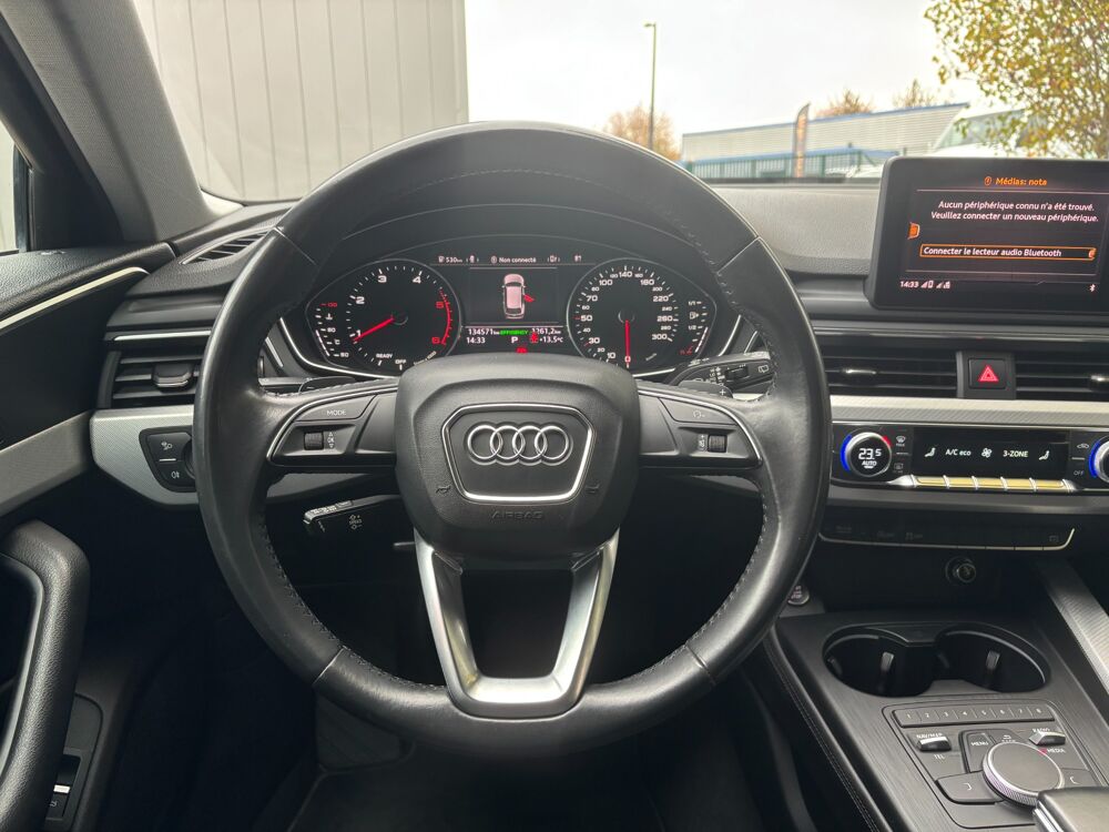 A4 AVANT 2.0 TDI 150 BUSINESS LINE S-TRONIC BVA - GPS - BLUETOO 2017 occasion 76150 Saint-Jean-du-Cardonnay