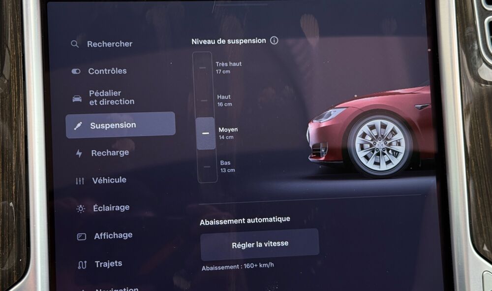 Model S MODEL S 85 KWh + TOIT OUVRANT + MCU2 + SOH 96% 2014 occasion 54000 Nancy