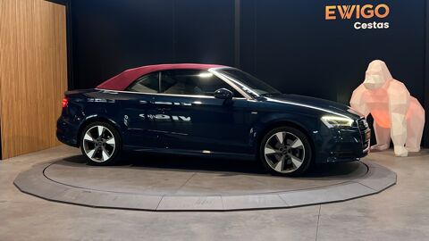 A3 CABRIOLET 2.0 TDI 184ch S-LINE QUATTRO S-TRONIC - B&O - LED 2017 occasion 33610 Cestas