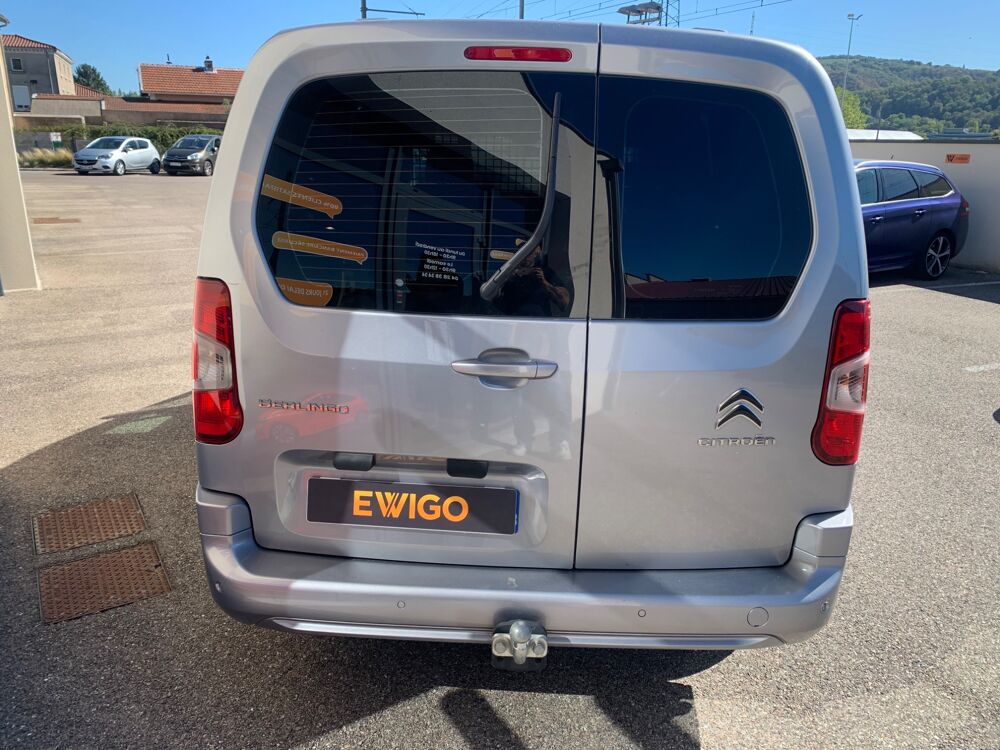 Berlingo VAN CABINE APPROFONDIE R&eacute;tractable 1.5 BLUEHDI 130ch/ Prix 2024 occasion 69420 Ampuis