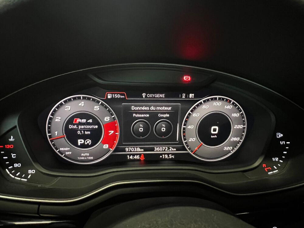 RS4 AVANT 2.9 TFSI 450cv QUATTRO TIPTRONIC BVA 2 PLACES TVA RECU 2019 occasion 26100 Romans-sur-Is&egrave;re