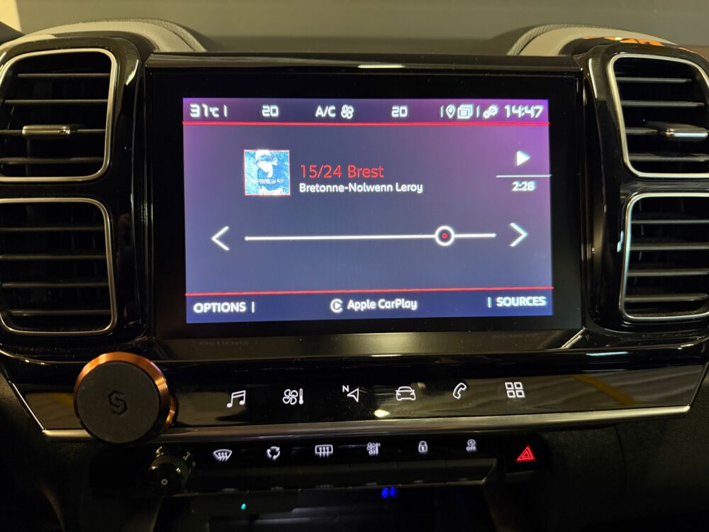C5 aircross 1.5 BLUEHDI 130CH FEEL EAT BVA START-STOP-ENTRETIEN COMPLET- 2019 occasion 69400 Arnas
