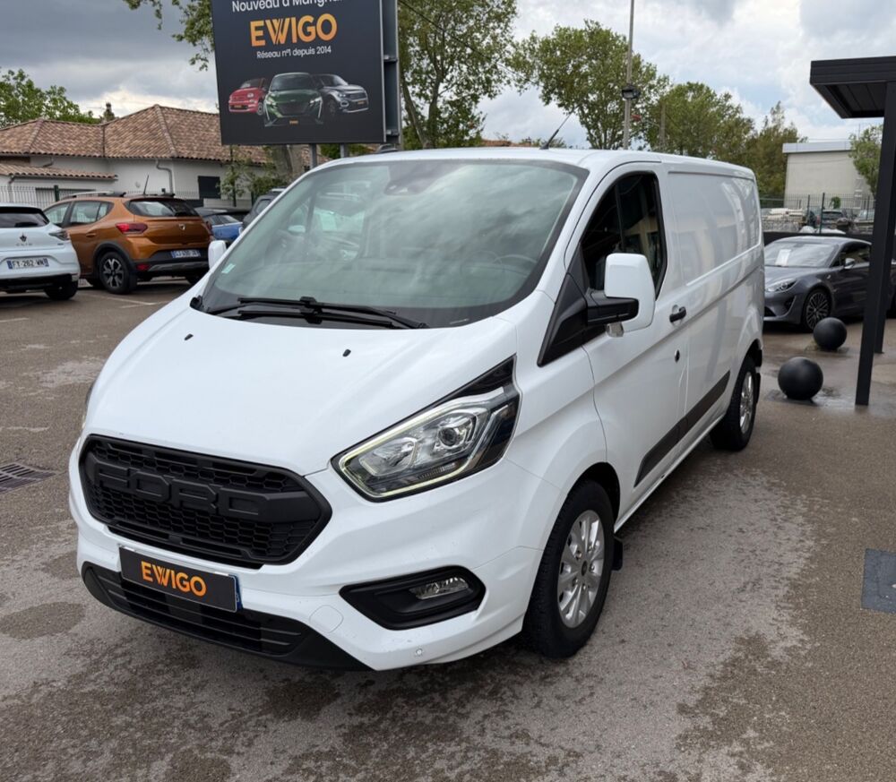 Transit Custom FOURGON 280 L1H1 2.0 ECOBLUE 130 TREND BUSINESS - SUIVI COMP 2021 occasion 13700 Marignane