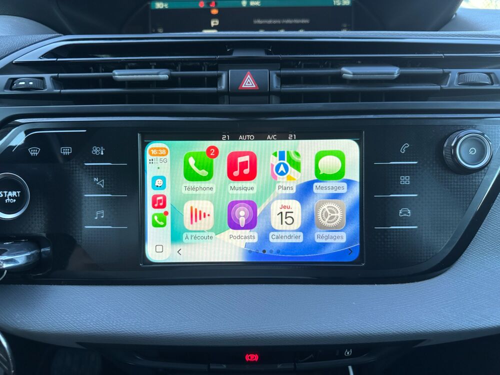 C4 Spacetourer 1.5 BLUEHDI 130CH / FEEL / CAMERA RECUL - CARPLAY - SIEGES C 2019 occasion 44220 Cou&euml;ron