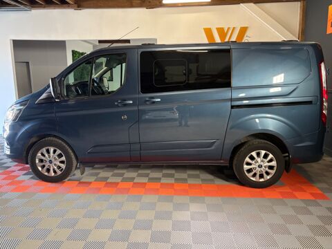 Transit Custom FOURGON 300 2.0 TDCI 170ch L1H1 COURT 6 PL LIMITED BVA S&S / 2021 occasion 76190 &Eacute;calles-Alix