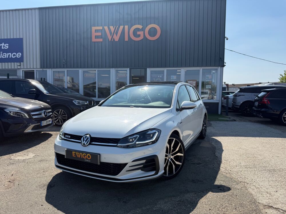 Golf 2.0 TDI 184 CH BLUEMOTION GTD BVA - TOIT OUVRANT - CARPLAY/A 2018 occasion 27000 &Eacute;vreux