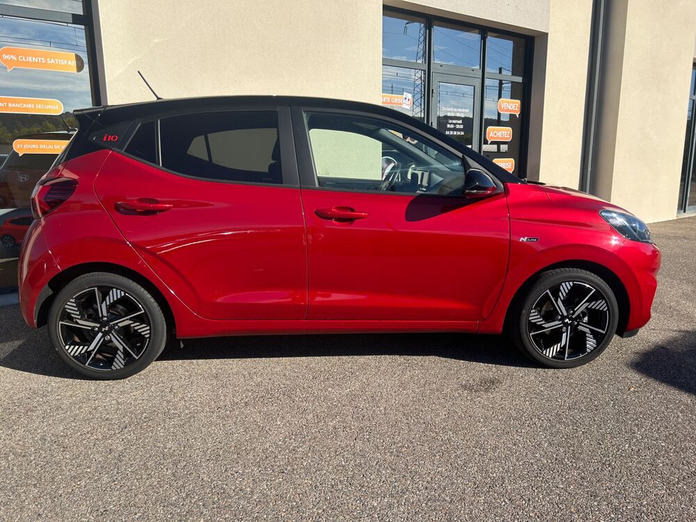 i10 1.2 MPI 85 GARANTIE Hyundai 2030 Entretien constructeur 2025 occasion 69420 Ampuis