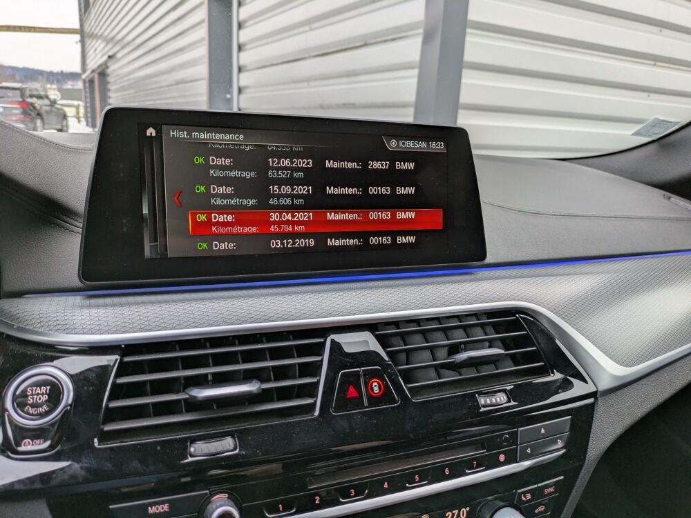 S&eacute;rie 5 G30 M550I 4.4 I 462ch M-SPORT XDRIVE BVA 2018 occasion 25300 Pontarlier