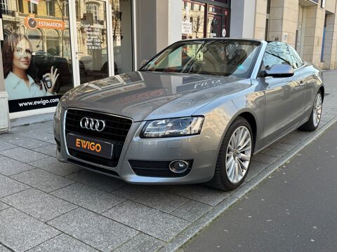 Audi A5 CABRIOLET 3.2 FSI 265 AMBITION LUXE MULTITRONIC BVA SIEGES C 2010 occasion Le Havre 76600
