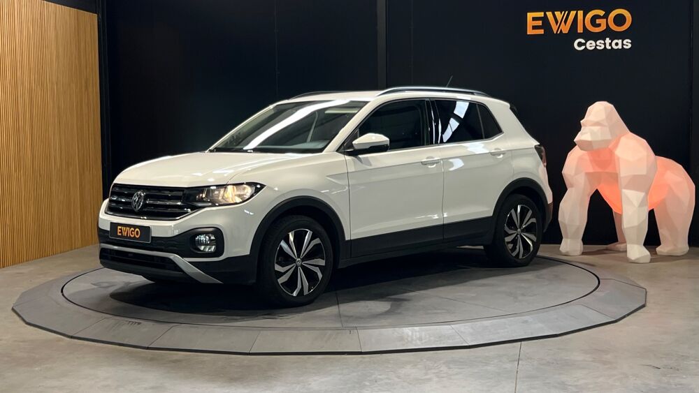 T-Cross 1.0 TSI 116 LOUNGE DSG BVA - CAMERA DE RECUL - CARPLAY 2019 occasion 33610 Cestas