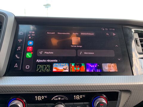 A1 SPORTBACK 1.5 35 TFSI 150cv S-LINE S-TRONIC BVA 7 / CARPLAY 2019 occasion 69420 Ampuis