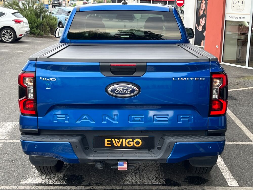 Ranger (IV) 2.0 ECOBLUE 205 ch - LIMITED 4WD BVA10 2023 occasion 64320 Idron